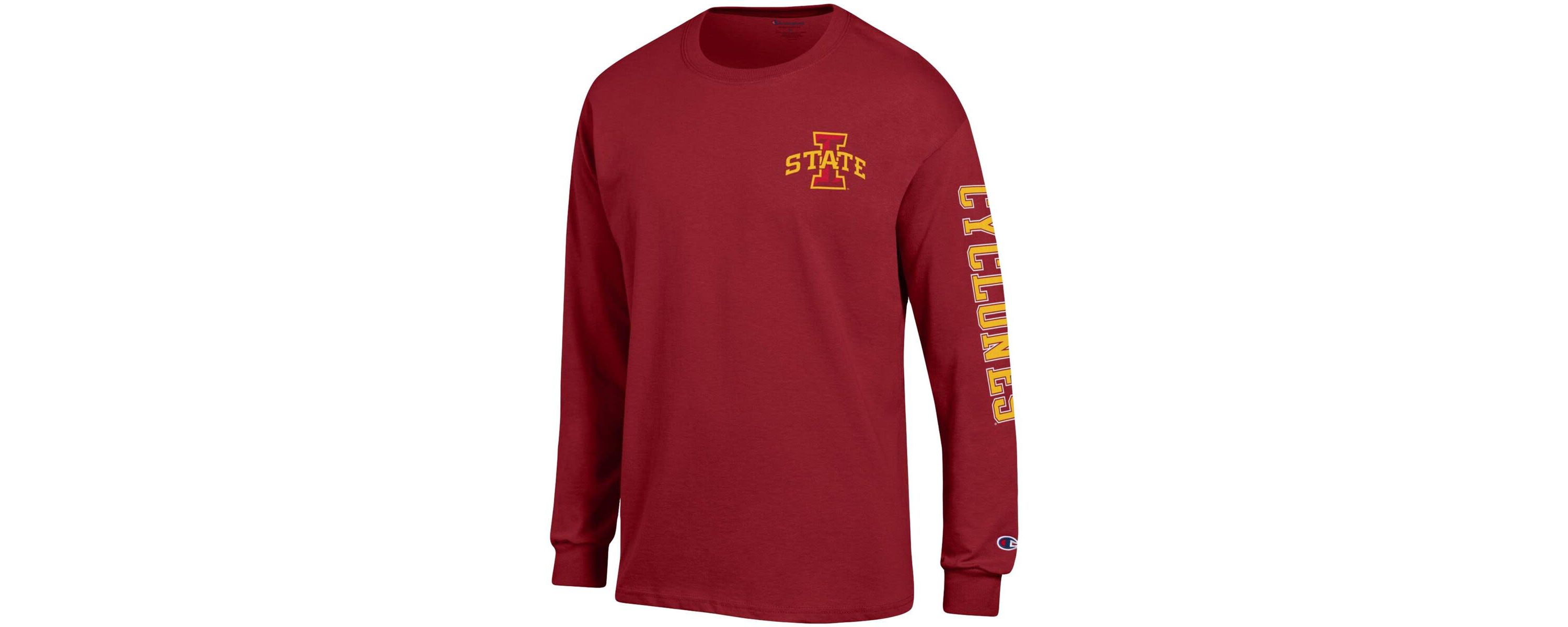 NCAA Iowa State Cyclones Team Stack Long Sleeve T-Shirt