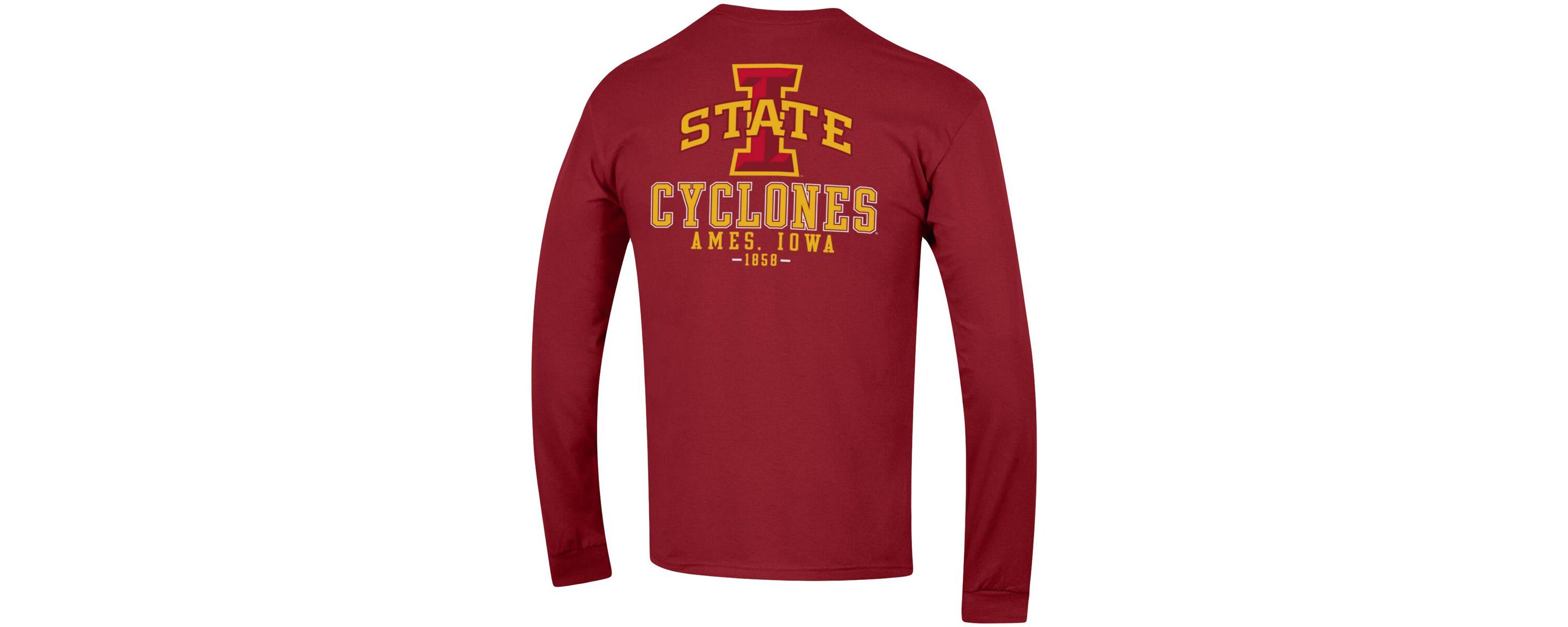 NCAA Iowa State Cyclones Team Stack Long Sleeve T-Shirt