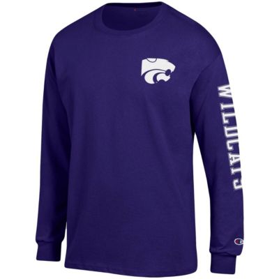 NCAA Kansas State Wildcats Team Stack Long Sleeve T-Shirt