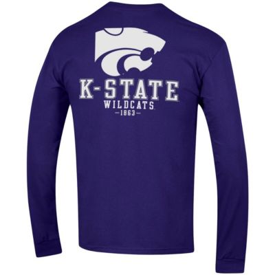 NCAA Kansas State Wildcats Team Stack Long Sleeve T-Shirt