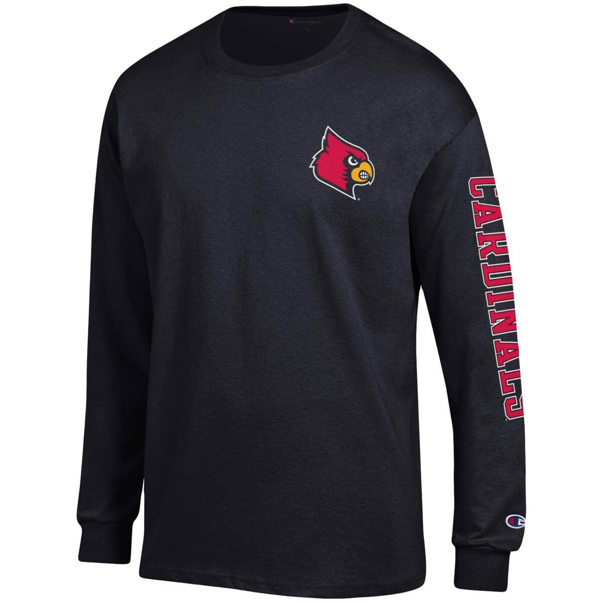 NCAA Louisville Cardinals Team Stack Long Sleeve T-Shirt