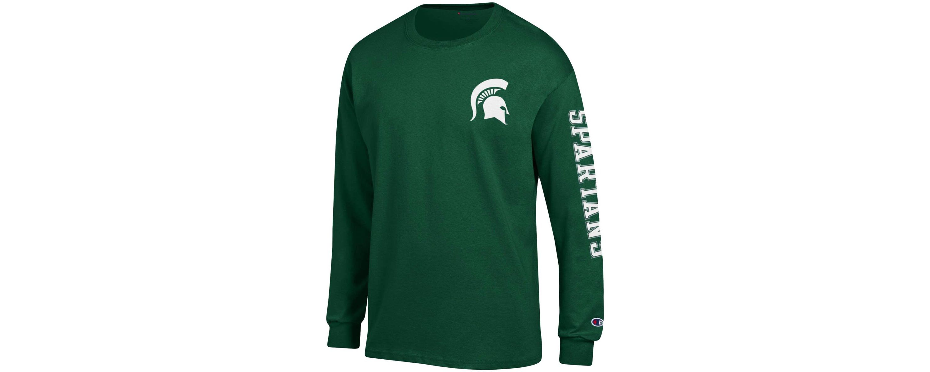 NCAA Michigan State Spartans Team Stack Long Sleeve T-Shirt