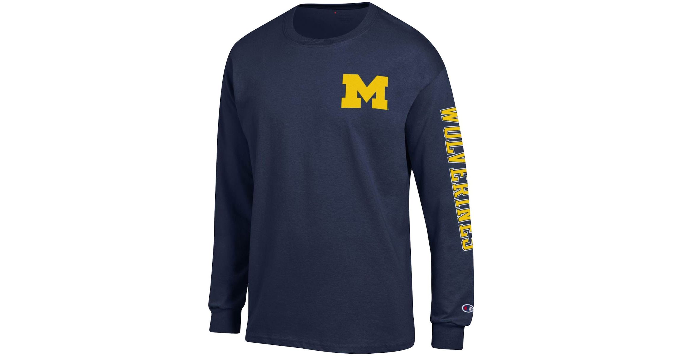 NCAA Michigan Wolverines Team Stack Long Sleeve T-Shirt