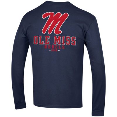 NCAA Ole Miss Rebels Team Stack Long Sleeve T-Shirt