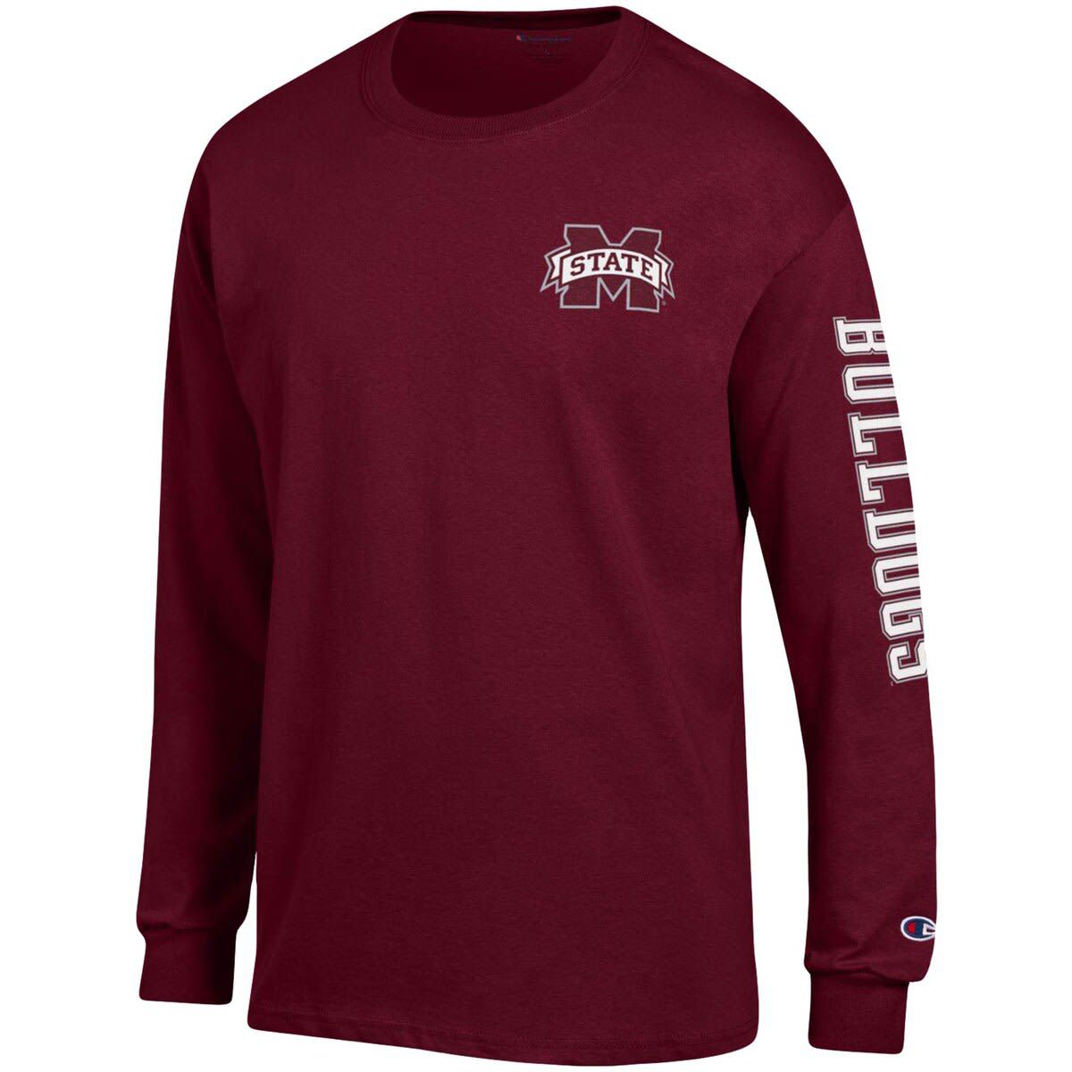 NCAA Mississippi State Bulldogs Team Stack Long Sleeve T-Shirt