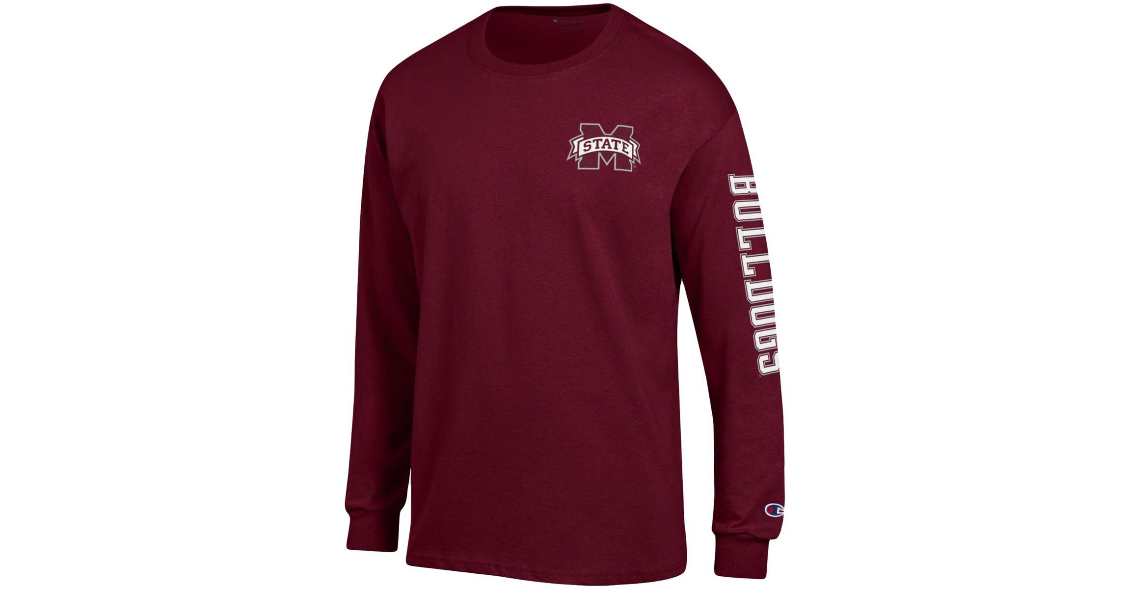 NCAA Mississippi State Bulldogs Team Stack Long Sleeve T-Shirt