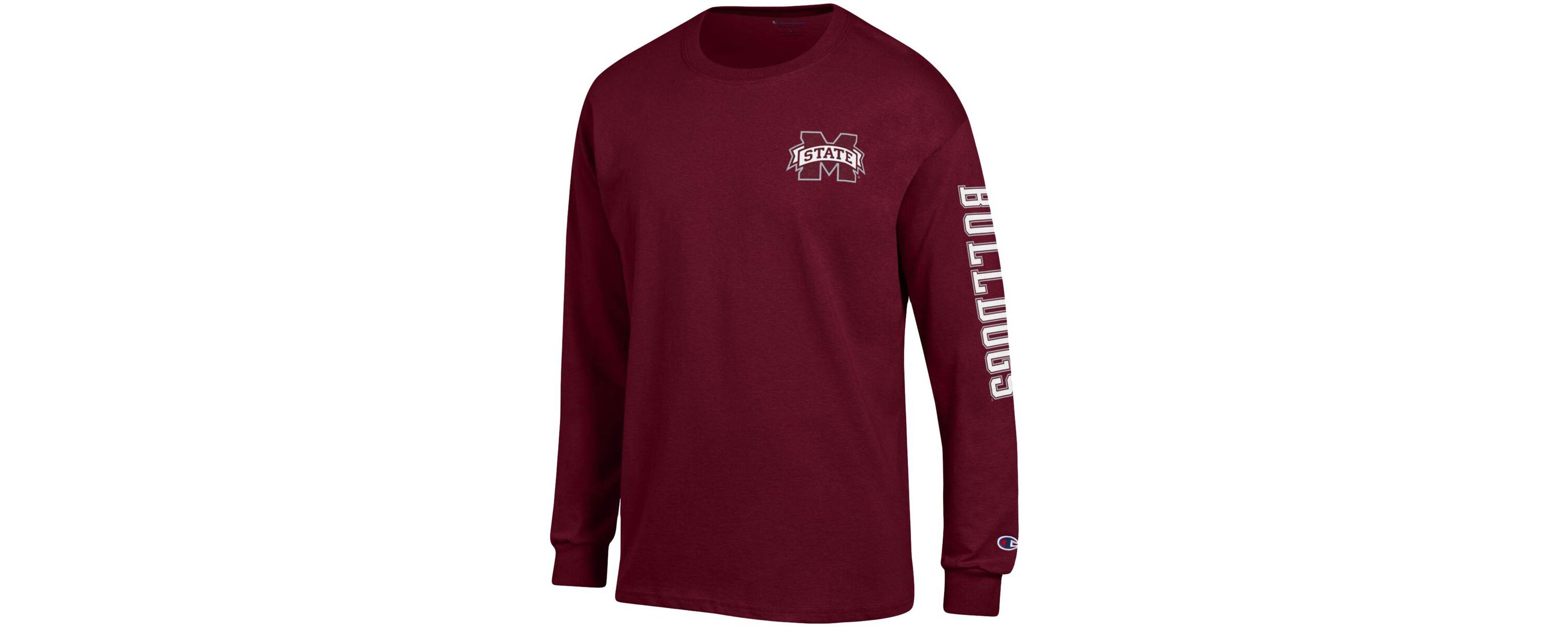 NCAA Mississippi State Bulldogs Team Stack Long Sleeve T-Shirt