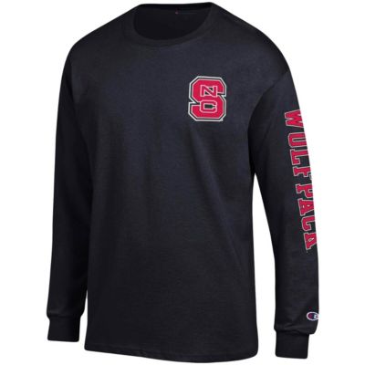 NCAA NC State Wolfpack Team Stack Long Sleeve T-Shirt