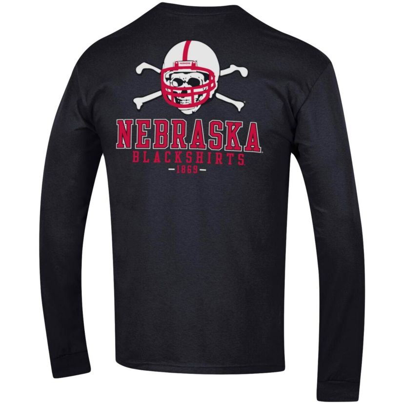 NCAA Nebraska Huskers Team Stack Long Sleeve T-Shirt