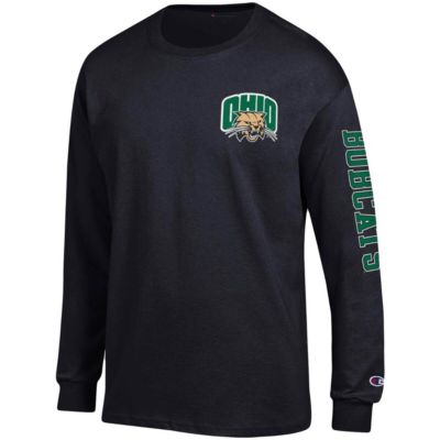 NCAA Ohio Bobcats Team Stack Long Sleeve T-Shirt