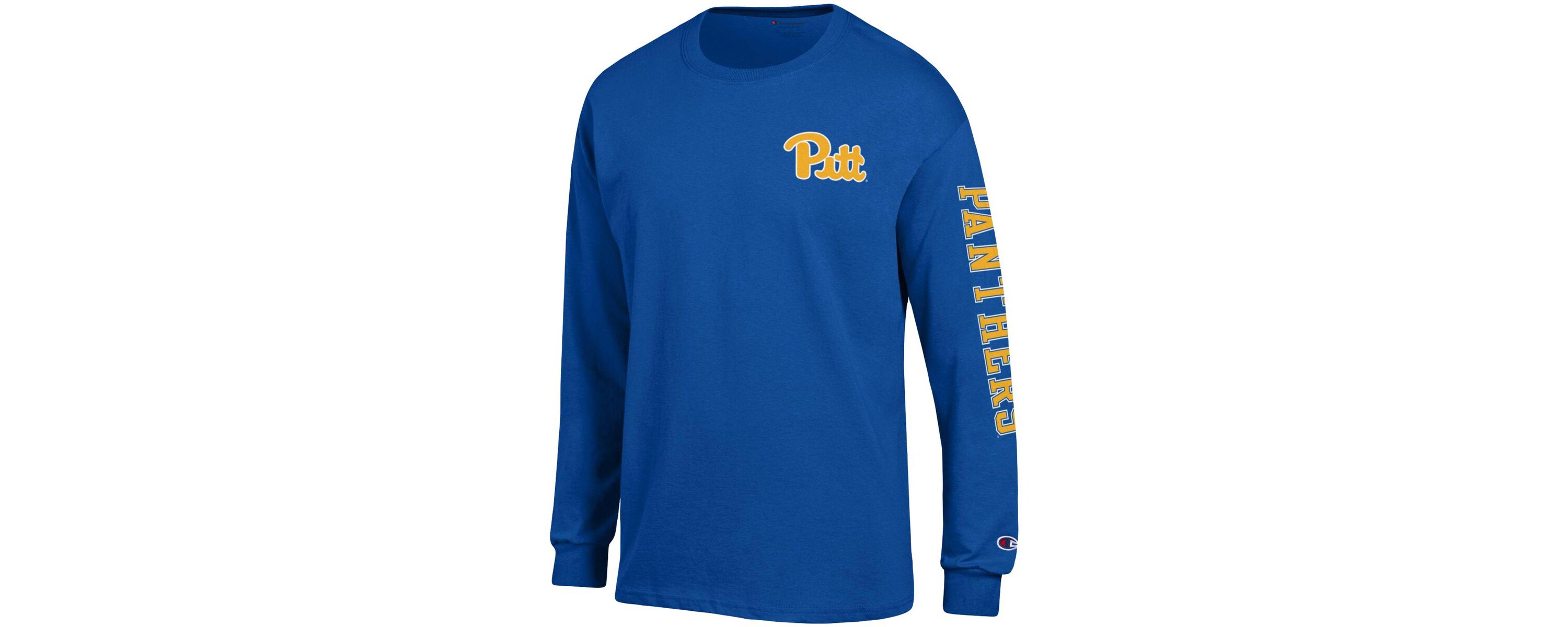 NCAA Pitt Panthers Team Stack Long Sleeve T-Shirt