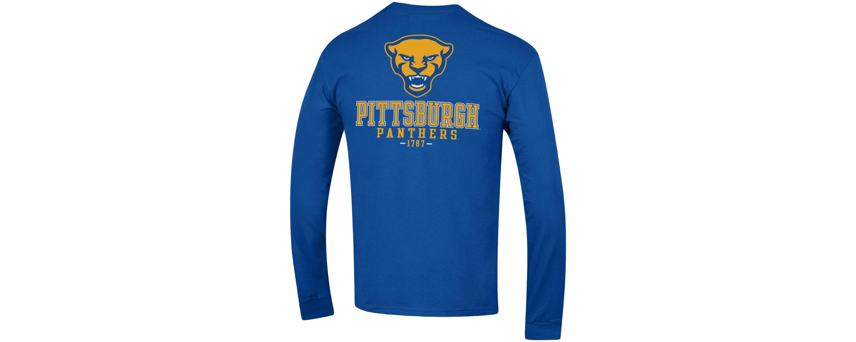 NCAA Pitt Panthers Team Stack Long Sleeve T-Shirt