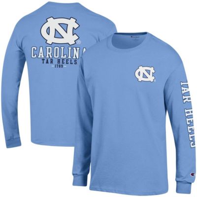 NCAA Carolina North Tar Heels Team Stack Long Sleeve T-Shirt