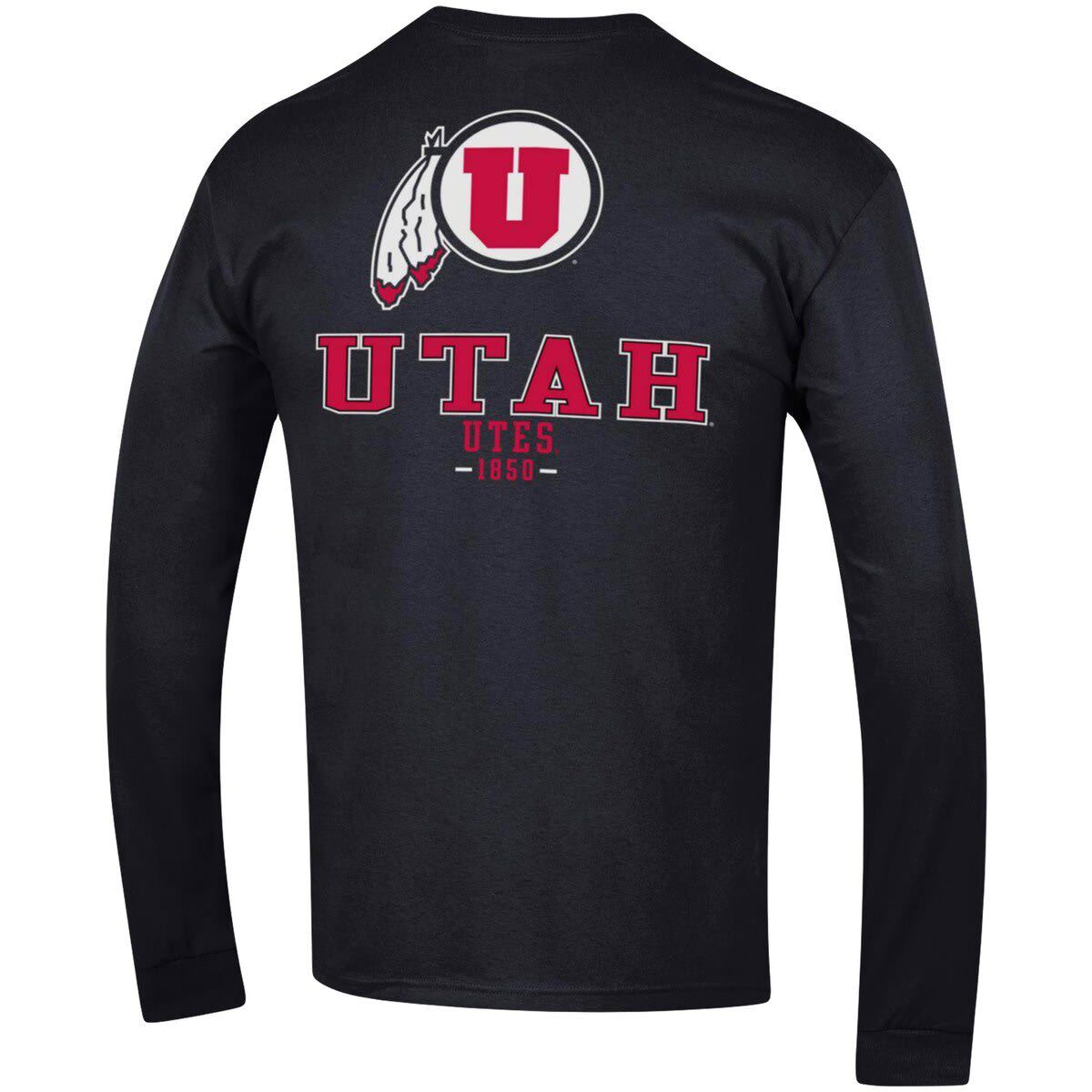 NCAA Utah Utes Team Stack Long Sleeve T-Shirt