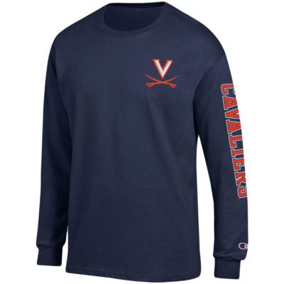 NCAA Virginia Cavaliers Team Stack Long Sleeve T-Shirt