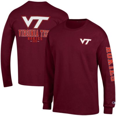 NCAA Virginia Tech Hokies Team Stack Long Sleeve T-Shirt