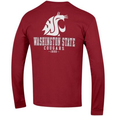 NCAA Washington State Cougars Team Stack Long Sleeve T-Shirt