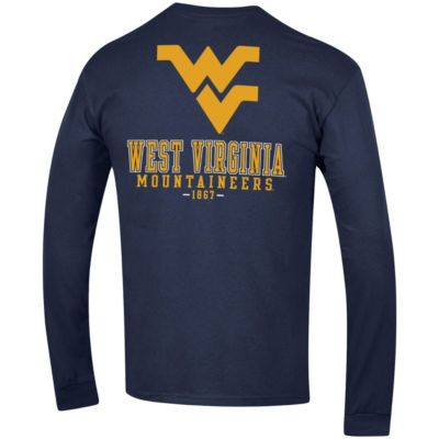 NCAA West Virginia Mountaineers Team Stack Long Sleeve T-Shirt