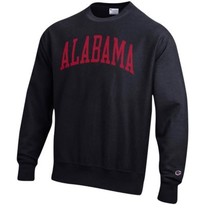 Alabama Crimson Tide NCAA Arch Reverse Weave Pullover Sweatshirt