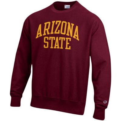 NCAA Arizona State Sun Devils Arch Reverse Weave Pullover Sweatshirt