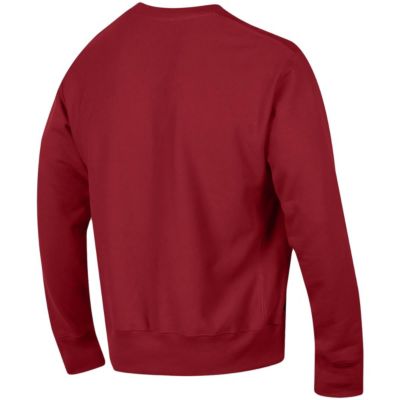 NCAA Arkansas Razorbacks Arch Reverse Weave Pullover Sweatshirt