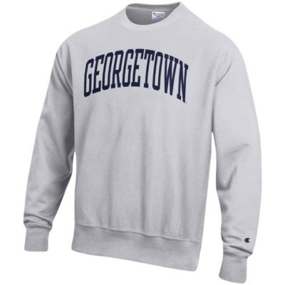 NCAA ed Georgetown Hoyas Arch Reverse Weave Pullover Sweatshirt