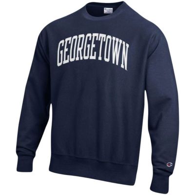 NCAA Georgetown Hoyas Arch Reverse Weave Pullover Sweatshirt