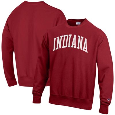 NCAA Indiana Hoosiers Arch Reverse Weave Pullover Sweatshirt