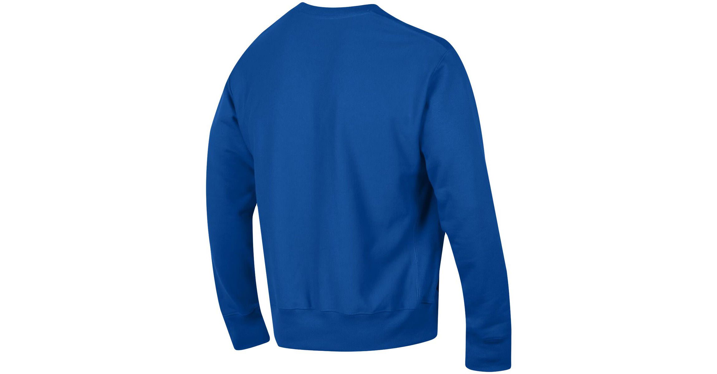 NCAA Kansas Jayhawks Relaxed Fit Arch Reverse Weave Pullover Sweatshirt