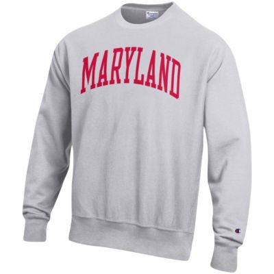 NCAA ed Maryland Terrapins Arch Reverse Weave Pullover Sweatshirt