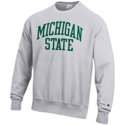 NCAA ed Michigan State Spartans Arch Reverse Weave Pullover Sweatshirt