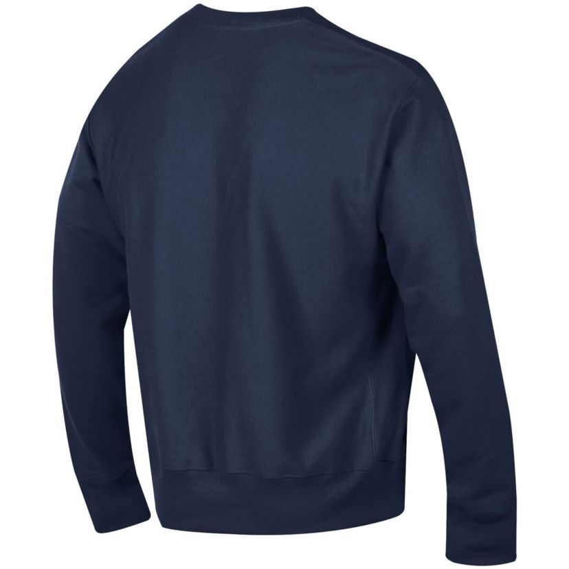 NCAA Michigan Wolverines Relaxed Fit Arch Reverse Weave Pullover Sweatshirt