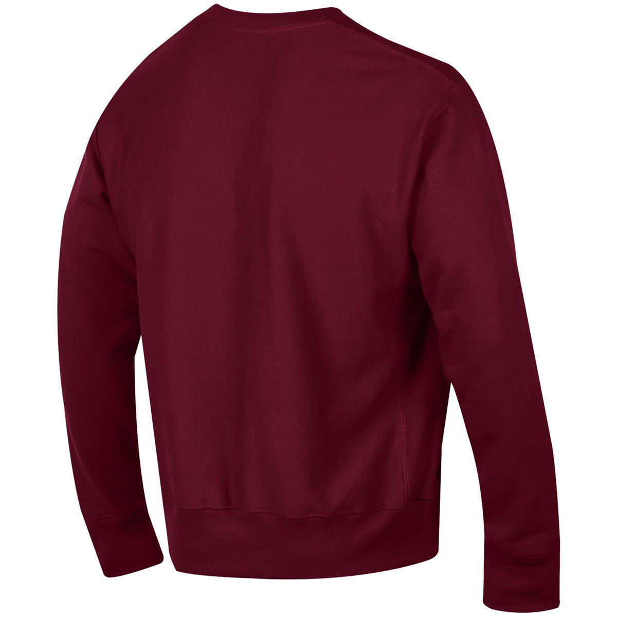 NCAA Mississippi State Bulldogs Relaxed Fit Arch Reverse Weave Pullover Sweatshirt