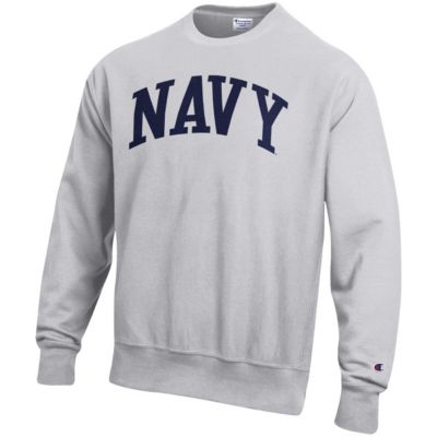 Navy Midshipmen NCAA ed Arch Reverse Weave Pullover Sweatshirt