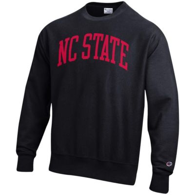 NCAA NC State Wolfpack Arch Reverse Weave Pullover Sweatshirt