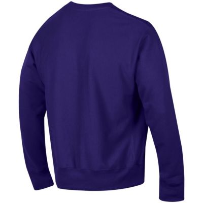 NCAA Northwestern Wildcats Arch Reverse Weave Pullover Sweatshirt