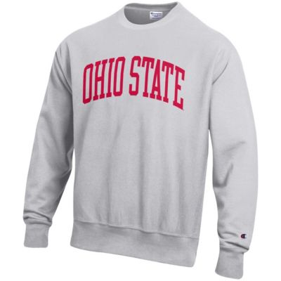 NCAA ed Ohio State Buckeyes Arch Reverse Weave Pullover Sweatshirt