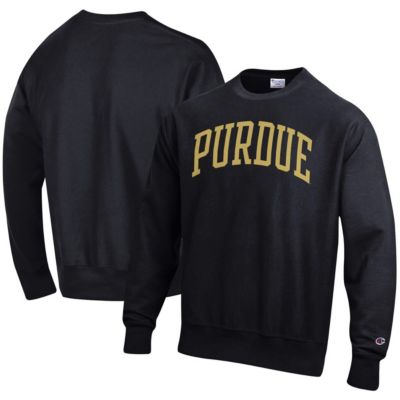 NCAA Purdue Boilermakers Arch Reverse Weave Pullover Sweatshirt