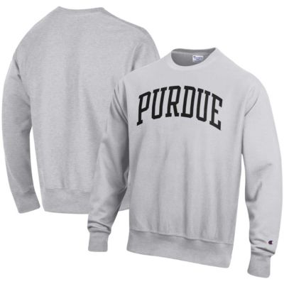 NCAA ed Purdue Boilermakers Arch Reverse Weave Pullover Sweatshirt