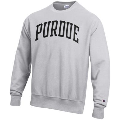 NCAA ed Purdue Boilermakers Arch Reverse Weave Pullover Sweatshirt