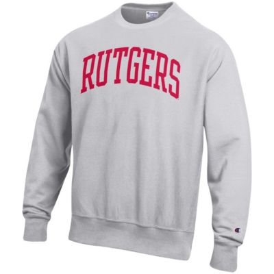 Rutgers Scarlet Knights NCAA ed Arch Reverse Weave Pullover Sweatshirt