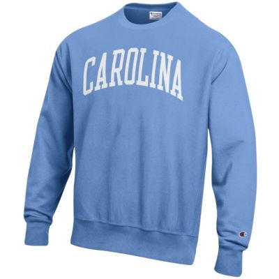 NCAA Carolina North Tar Heels Arch Reverse Weave Pullover Sweatshirt