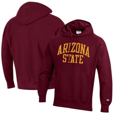 NCAA Arizona State Sun Devils Team Arch Reverse Weave Pullover Hoodie