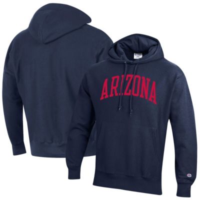 NCAA Arizona Wildcats Team Arch Reverse Weave Pullover Hoodie