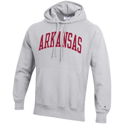 NCAA ed Arkansas Razorbacks Team Arch Reverse Weave Pullover Hoodie