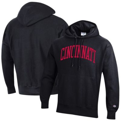 NCAA Cincinnati Bearcats Team Arch Reverse Weave Pullover Hoodie