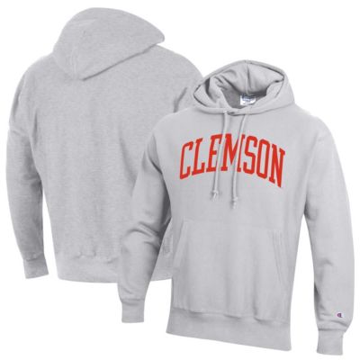 NCAA ed Clemson Tigers Team Arch Reverse Weave Pullover Hoodie