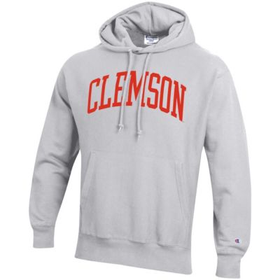 NCAA ed Clemson Tigers Team Arch Reverse Weave Pullover Hoodie