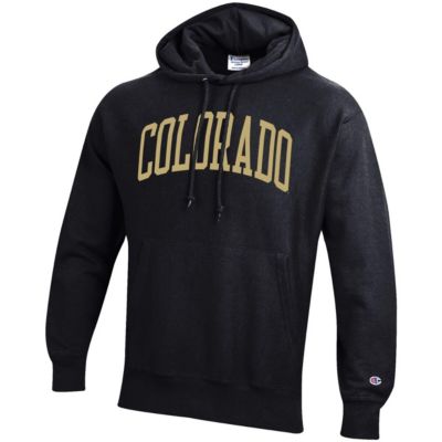 NCAA Colorado Buffaloes Team Arch Reverse Weave Pullover Hoodie