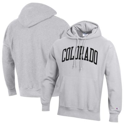 NCAA ed Colorado Buffaloes Team Arch Reverse Weave Pullover Hoodie